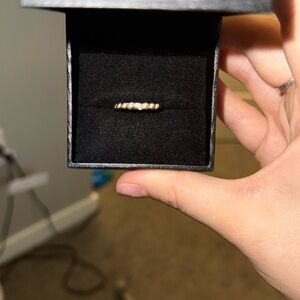 Elegant Gold and diamond ring